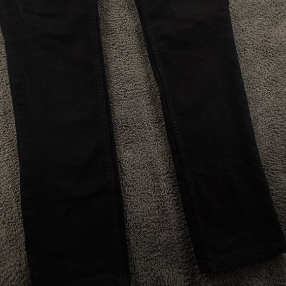 Ksubi Black Stretch Tapered Denim Jeans Button Fly Designer Size 34x32 Adult - Picture 5 of 16